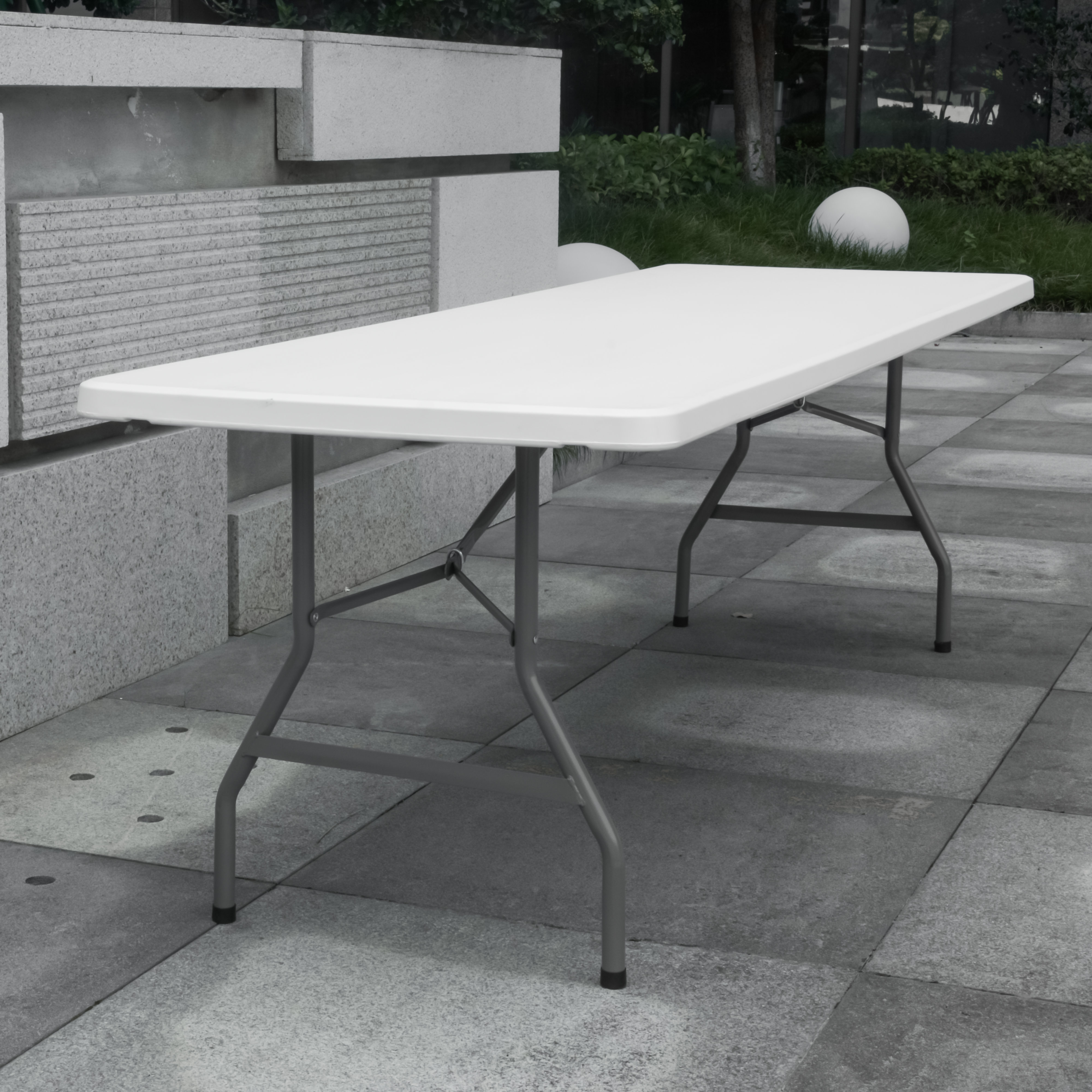 激レア))終売品！！octability Flat Table ate ABS Plastic Folding Table - 96 x 30 x 29